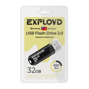 Накопитель USB 32Gb Exployd 650 Blue