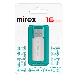 Накопитель USB 16Gb Mirex Unit Silver