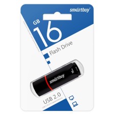 Накопитель USB 16Gb Smart Buy Crown Black Накопитель USB 16Gb Smart Buy Crown Black