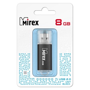 Накопитель USB 8Gb Mirex Unit Black