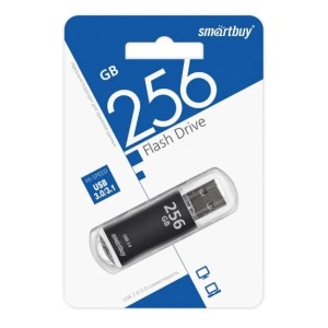 Накопитель USB 32Gb Smart Buy V-Cut blue