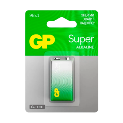 Батарейка Крона GP Super G-Tech 6LR61 1шт.