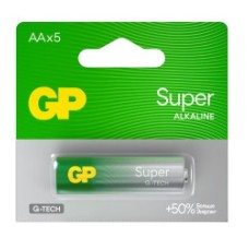 Батарейка AA GP Super G-Tech LR6 BL5 1 штука Батарейка AA GP Super G-Tech LR6 BL5 1 штука