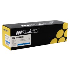 Картридж 067H для Canon i-Sensys LBP-631/633/MF651 голубой Hi-Black