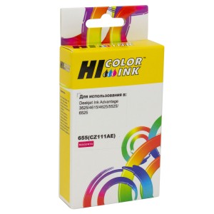 Картридж HP 655 (CZ111AE) для HP Deskjet Ink Advantage 3525 Magenta (Hi-Black)