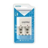 Зарядное устройство Smartbuy автоматическое 4хAA(AAA); 2x9В Ni-Mh/Ni-Cd; от 220В (блистер)