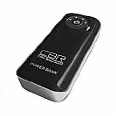 Портативное зарядное устройство Power Bank USB CBR "СВ 338 Black", 4400 mAh, фонарик
