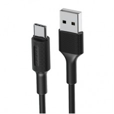 Кабель USB-Type-C BX1, 1 метр, черный