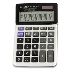 Калькулятор Citizen MT-852A