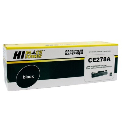 Картридж CE278A для HP LJ P1566/1606DN/M1536dnf  2100 стр.,  (Hi-black) с чипом