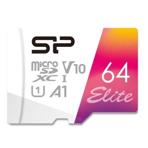 Карта памяти micro SD 64 GB Class 10 Silicon Power Elite V10 A1