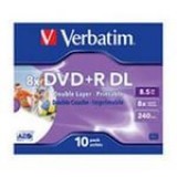 Диск DVD+R Verbatim 8.5 GB 8x, DL