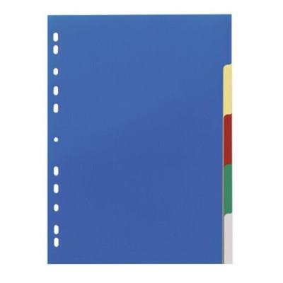 Разделитель Durable А4, пластик, 1-5, цветной
