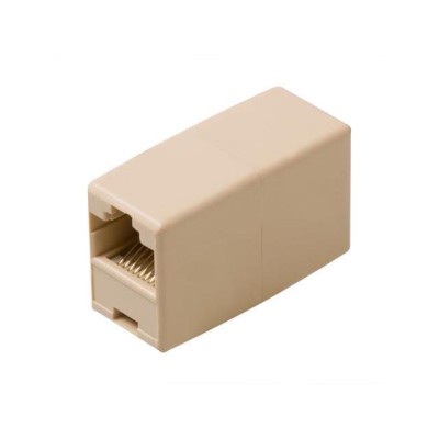 Адаптер RJ-45 8P8C F/F (LY-US022) для соединения 2 обжатых кабелей "витая пара"